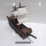 دانلود طرح برش لیزر ماکت کشتی بادبانی00235 - Image 3