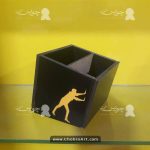 طرح لیزر فایل برش لیزری جامدادی 00272 - Image 2