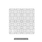 طرح لیزر مشبک آماده برش 00314 - تصویر 2