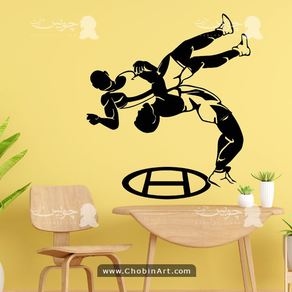 طرح برش لیزر برچسب دیواری کشتی